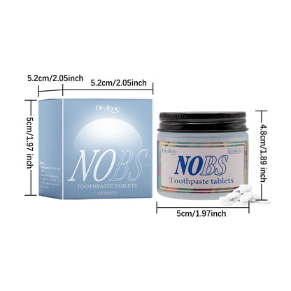 Oralhoe Oral cleaning and care toothpaste tablets Fresh and protective enamel care toothpaste tablets with gentle ingredients