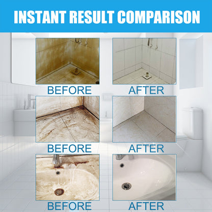 Jakehoe Tile cleaning tablets Descaling, polishing, and cleaning agent for household bathrooms, kitchens, floor tiles, and bathtubs