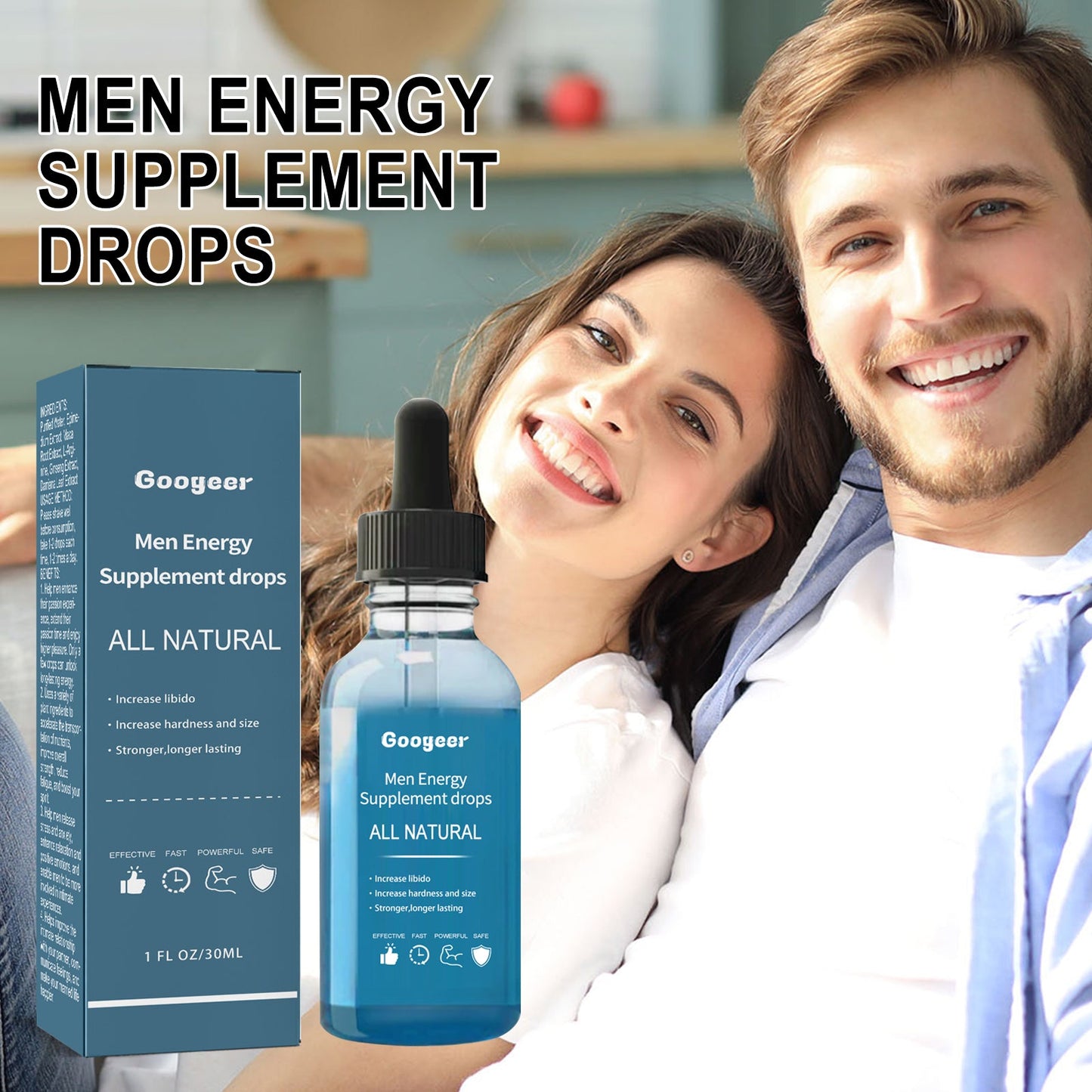 Googeer  Male Enhancement Supplement Drops Male Energy Supplement
