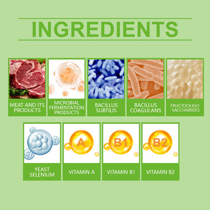 Yegbong Pet Probiotic Tablets Improves intestinal health, promotes nutrient absorption, pet care supplement
