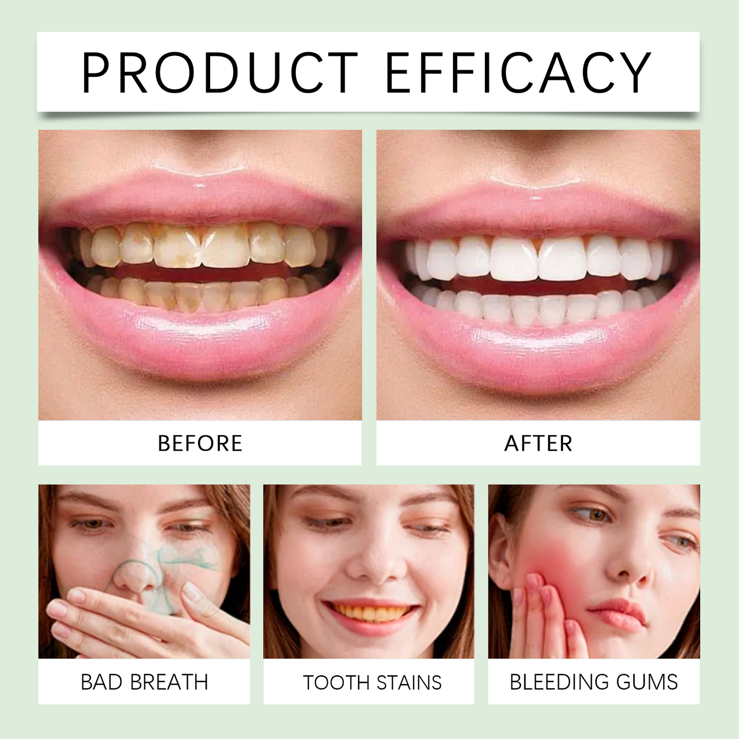 EELHOE Probiotic Oral Rinse Tablets Solid toothpaste tablets, portable mouthwash tablets, portable cleaning and stain removal for teeth