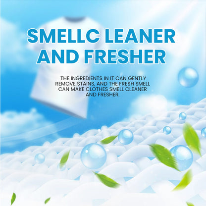 Jue-Fish Laundry tablets Deeply cleans clothes, removes oil stains and dirt, and leaves a long-lasting fragrance - clothing cleaning tablets