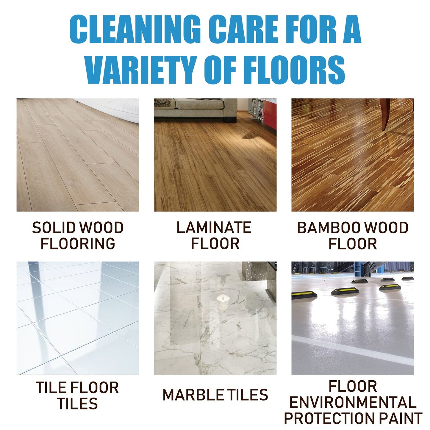 Jakehoe Floor Cleaning Plate Household tile and wood floor cleaning, stain removal, descaling, brightening, polishing, one-step cleaning
