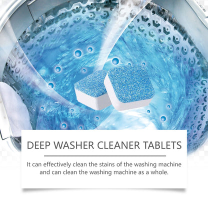 Jakehoe Washing machine cleaning tablets Cleaning, decontamination, odor removal, and fragrance-retaining roller cleaning tablets