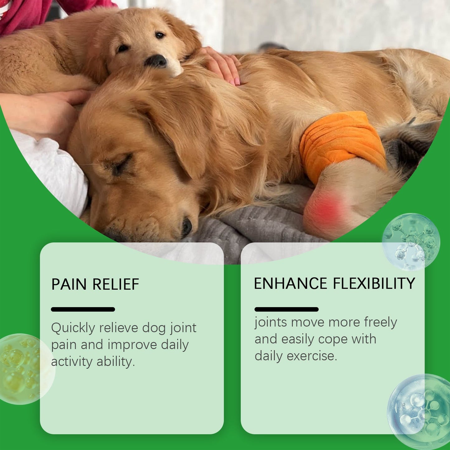 Yegbong Joint care tablets for dogs Joint care tablets for pets and dogs enhance vitality and provide nutritional supplements