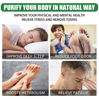 South Moon Natural herbal foot patches for dehumidification and foot massage Relieve physical stress, relax the body and mind, and aid sleep with foot patches