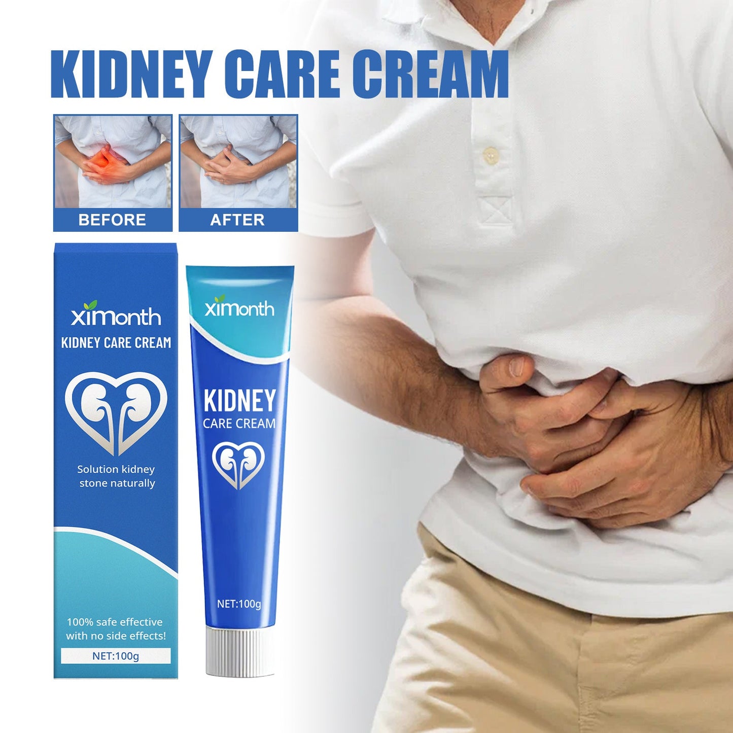 Ximonth Body Neck Cream Relieves lower back, shoulder, and neck pain and discomfort, body fatigue massage care cream