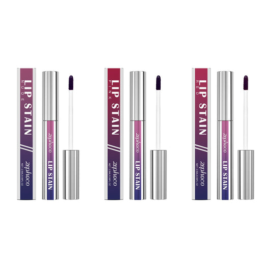 zephoco Matte Peel-Off Lip Glaze Series Nourishing lip care, hydrating and moisturizing, natural and long-lasting color makeup