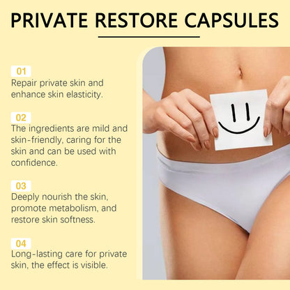 South Moon Women's Body Care Capsules Body cleansing, odor-removing, moisturizing and hydrating body care capsules