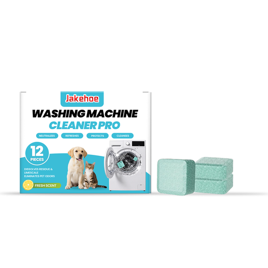 Jakehoe Washing machine cleaning tablets Daily household drum washing machine gently cleans stains, scale, and odors