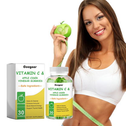 Googeer Vitamin C Apple Vinegar Soft Candy