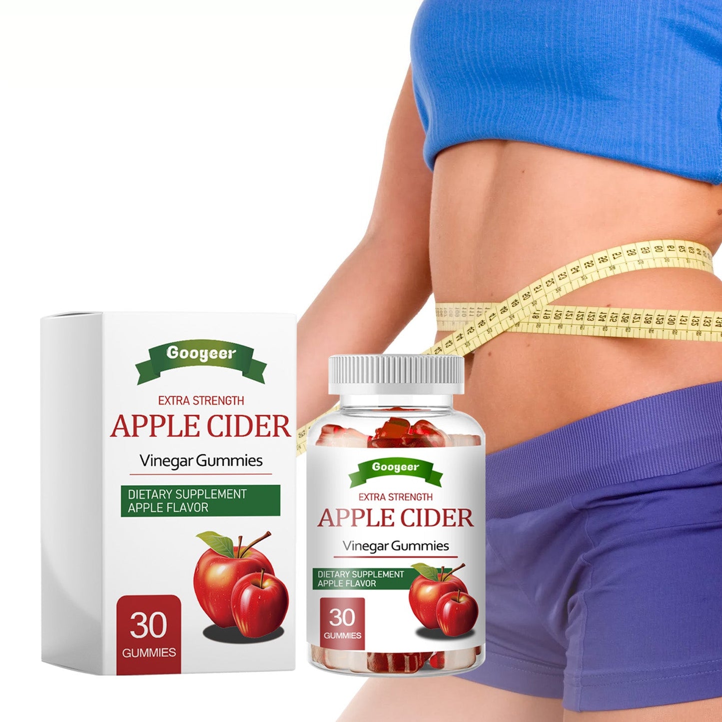 Googeer Apple Vinegar Soft Candy