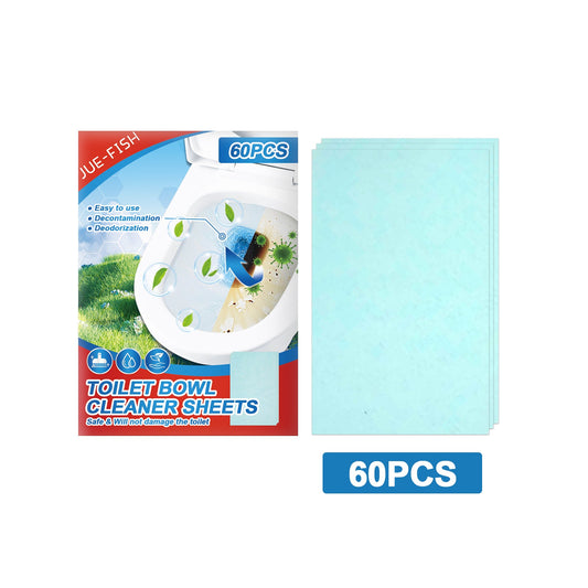 Jue-Fish Toilet cleaning tablets Toilet deodorizing and descaling tablets for removing urine stains and cleaning toilet drains