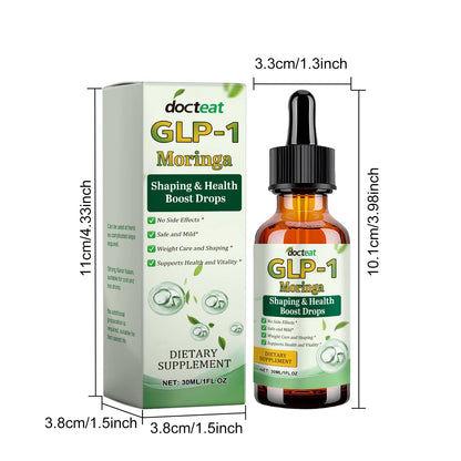 Docteat Body Care Drops Plant-based ingredients gently protect and balance the body, dietary supplement for managing your figure