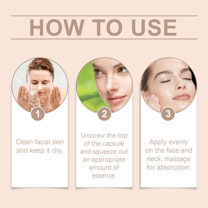 Hoygi Retinol and Bee Venom Facial Capsules Gentle moisturizing facial skin firming and skin texture improving hydrating capsules