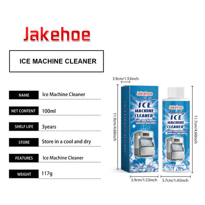 Jakehoe Ice Maker Cleaner Daily gentle cleaning, descaling, deodorizing, and decontamination care for ice maker cleaning