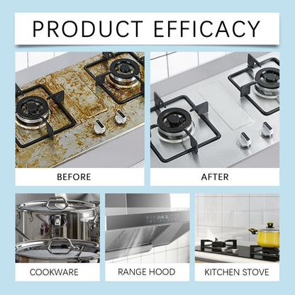 Jue-Fish Kitchen grease cleaning tablets Household cleaning product for removing grease and grime from kitchen stoves
