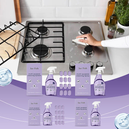 Jue Fish Multifunctional Cleaner Easy-to-use multi-purpose cleaner for cleaning grease and stains on kitchen stoves and utensils