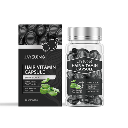 Jaysuing Hair Care Essential Oil Capsules Hair Smoothing Care to Improve Dryness and Frizz, Hair Care Essential Oil