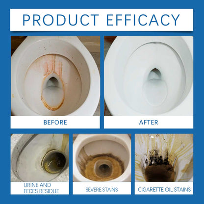 Jakehoe Toilet cleaning effervescent tablets Toilet cleaner removes odors, removes scale and yellowing, and provides long-lasting fresh air