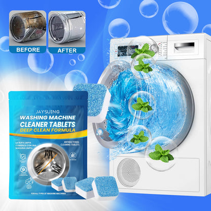 Jaysuing Washing machine deep cleaning tablets Drum-type washing machine water tank dirt cleaning and deodorizing cleaning tablets