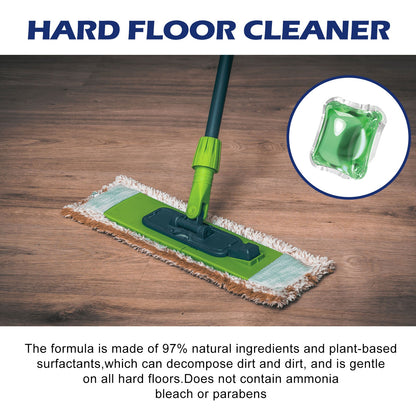 Jue-Fish Hard Floor Cleaning Beads Floor cleaner for stains, with fragrance, polishing and brightening effect, tile cleaner