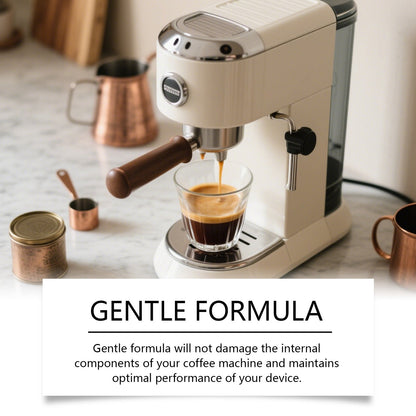 AMZ Coffee machine cleaning tablets Daily gentle cleaning of stains and scale, portable universal coffee machine cleaning and maintenance tablets