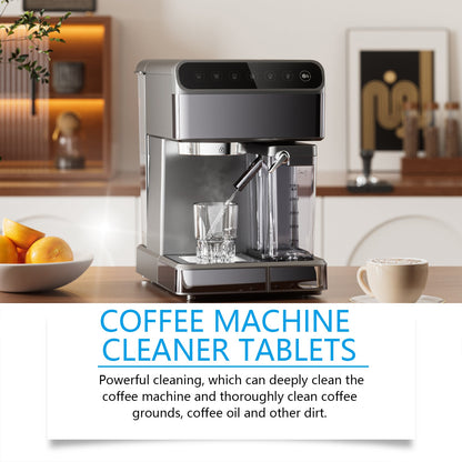 Jakehoe Coffee machine descaling cleaning tablets Effervescent tablets for cleaning dirt and grease and maintaining the hygiene of kitchen equipment