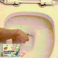 Jue-Fish Toilet cleaning effervescent tablets Quickly Dissolving Toilet Deodorizing, Descaling, and Stain-Removing Cleaning Tablets
