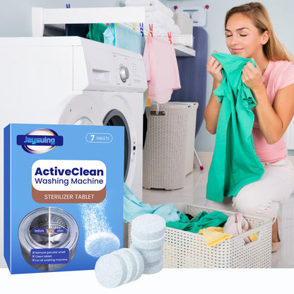 Jaysuing Washing machine cleaning tablets Automatic drum-type cleaning tablets for washing machine tanks to remove dirt and odors