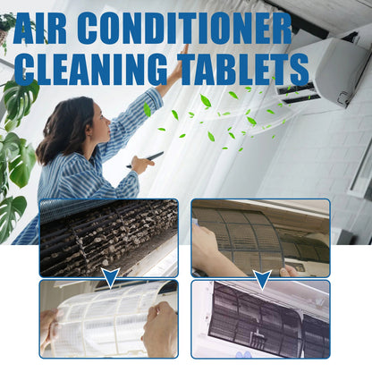 Jakehoe Air conditioner cleaning tablets 家用空调内机专用挂机去异味除垢空调清洁片