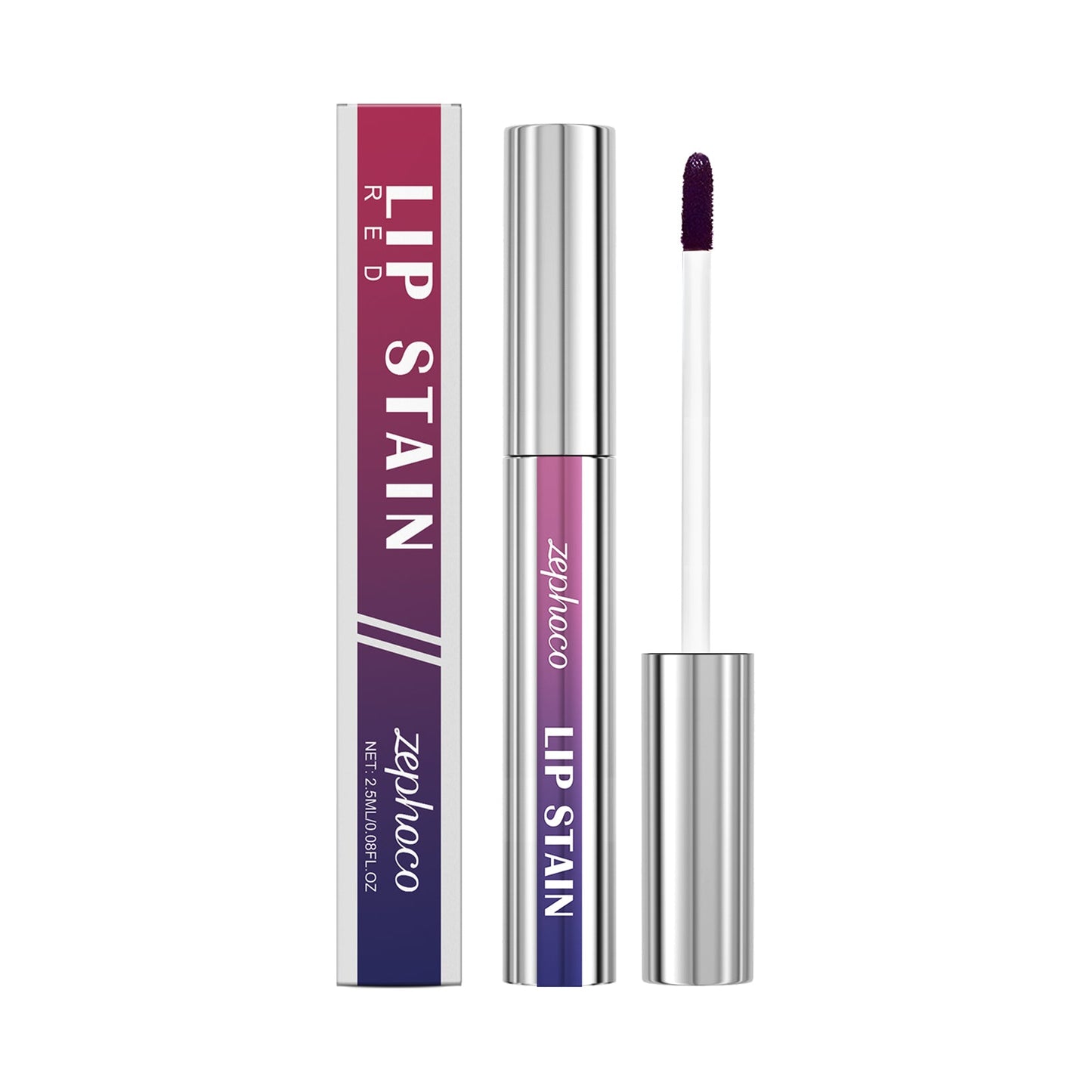 zephoco Matte Peel-Off Lip Glaze Series Nourishing lip care, hydrating and moisturizing, natural and long-lasting color makeup