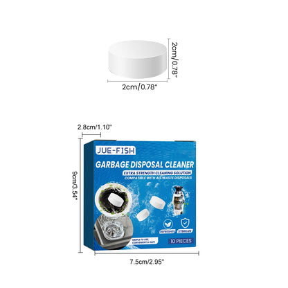 Jue-Fish Sink cleaning tablets Kitchen sink cleaning tablets for removing grease and grime and unclogging pipes