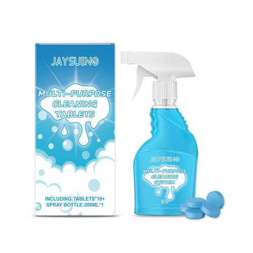 Jaysuing Multi-purpose cleaner Multi-purpose cleaning effervescent tablets, gentle cleaner for removing dirt, grease, and odors