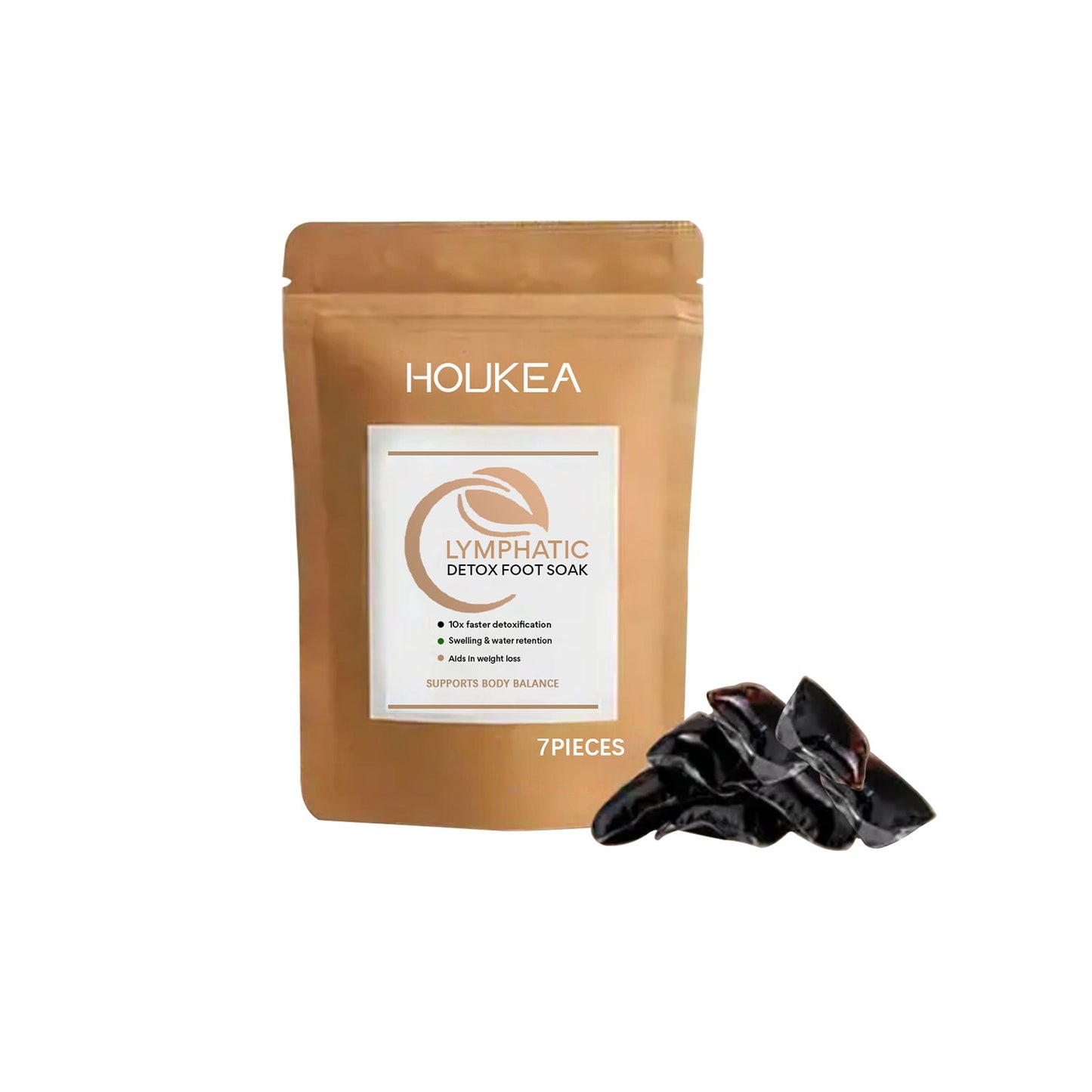 Houkea  Foot bath beads Gently cleanses foot skin, relieves dryness, and provides comfort with herbal foot soak beads
