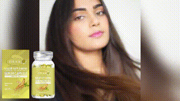 EELHOE Hair Oil Capsules Scalp care to improve dryness and frizz, smooth hair care oil, gentle and moisturizing