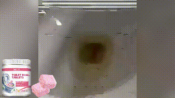 Jue-Fish Toilet cleaning effervescent tablets Household bathroom toilet odor removal, descaling, and cleaning