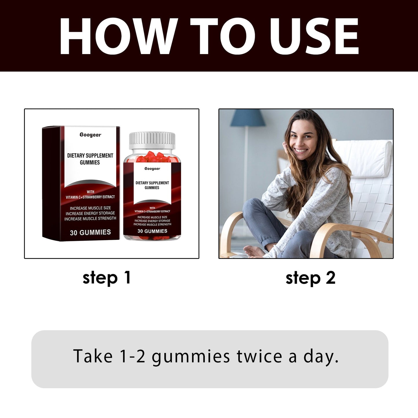 Googeer Dietary Supplement Gummies Dietary Supplement Gummies for Body Healing