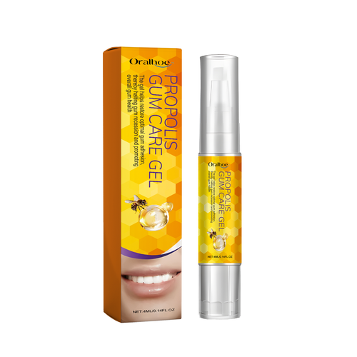 Oralhoe Propolis Gum Care Gel Oral care, cleaning, repairing yellow teeth and dental stains, whitening teeth