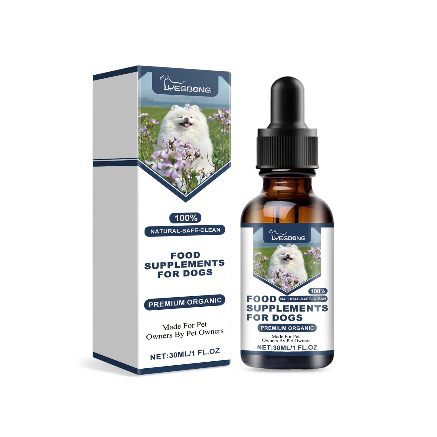 Yegbong Food supplements for dogs Immune-boosting dietary supplement to promote dog vitality and health