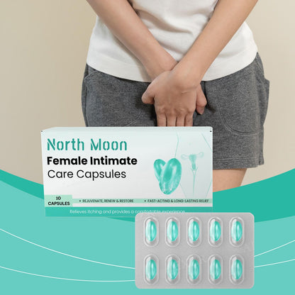 North Moon Women's Body Care Capsules Gentle formula for refreshing odor removal and body balance care