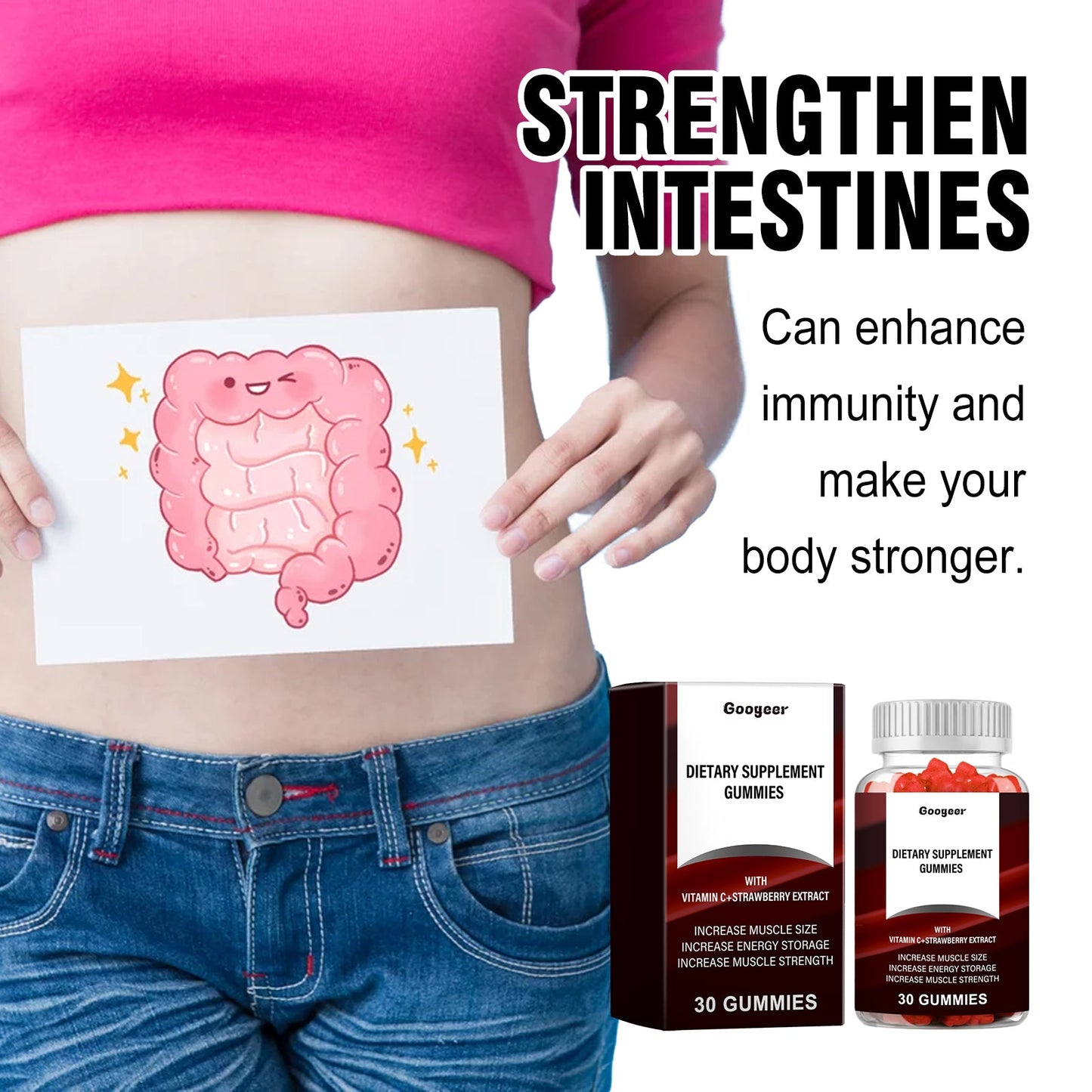 Googeer Dietary Supplement Gummies Dietary Supplement Gummies for Body Healing