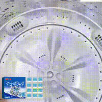 Jakehoe Washing machine cleaning tablets Washing machine tank stain cleaner effervescent tablets for automatic cleaning