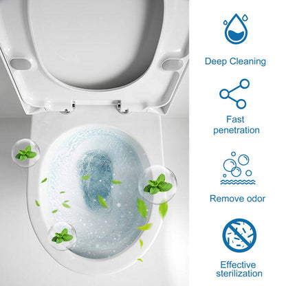 Jakehoe Toilet cleaning tablets Multi-effect stain remover, descaler, urine stain remover, toilet cleaner, deodorizer, odor eliminator, fresh scent