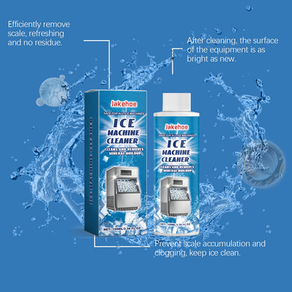 Jakehoe Ice Maker Cleaner Daily gentle cleaning, descaling, deodorizing, and decontamination care for ice maker cleaning