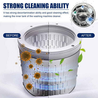 Jakehoe Washing machine cleaning tablets Washing machine tank cleaning tablets for removing dirt and odors