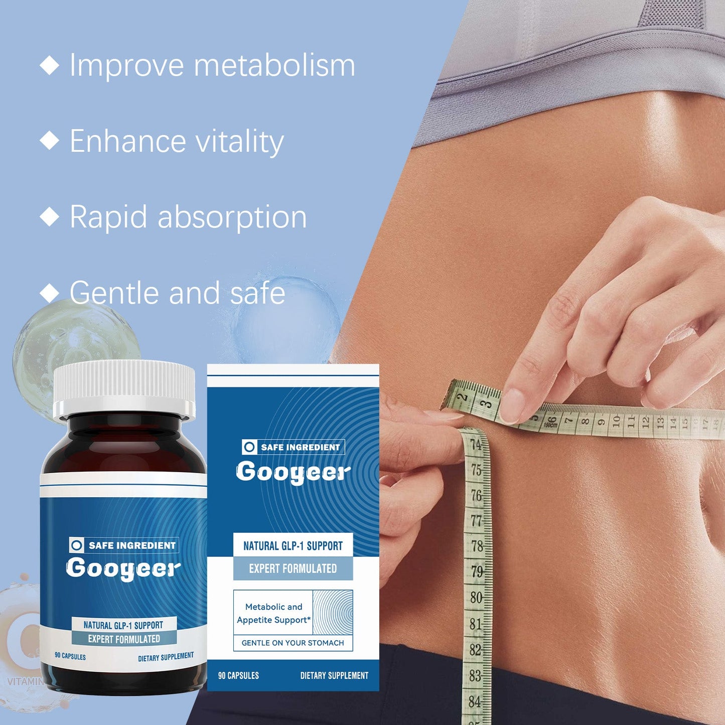 Googeer  Metabolism Capsules Dietary supplements for body treatment