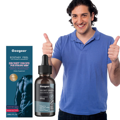 Googeer Male Strength Secret Drops Relieve anxiety, relax body and mind, enhance vitality, and strengthen the body with drops