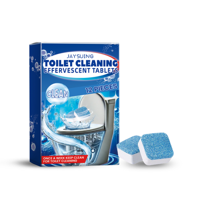 Jaysuing Toilet cleaning tablets Fragrant cleaning products for bathroom cleaning, toilet descaling, and odor removal