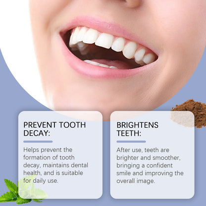 EELHOE Fresh Breath Mouthwash Tablets Clean oral hygiene, care for shiny teeth, portable solid toothpaste tablets